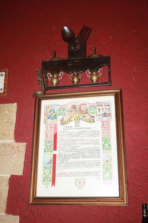Hostal Restaurante La Diligencia Cunit Ngoại thất bức ảnh
